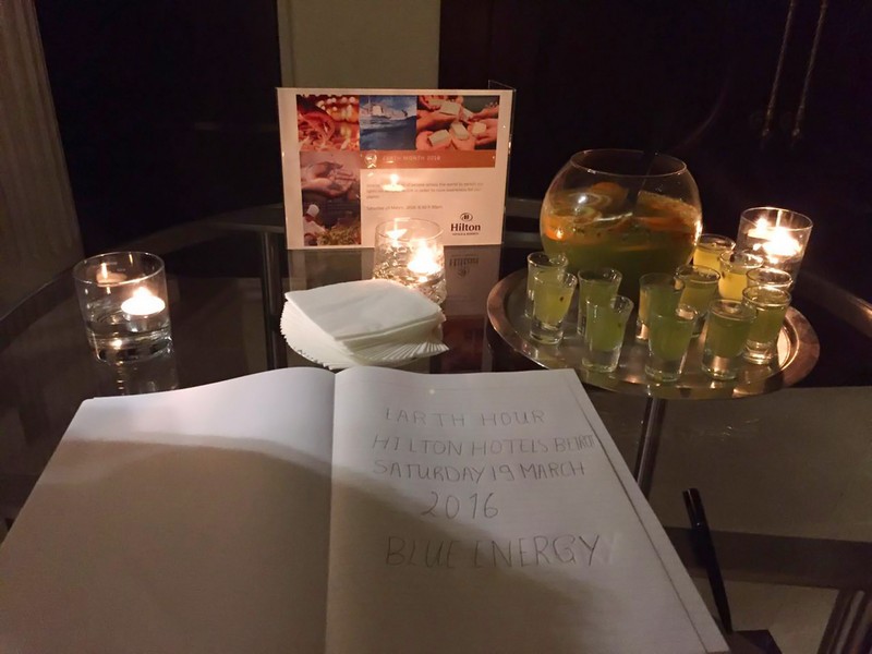 Hilton Hotels in Beirut Celebrate Earth Hour 2016
